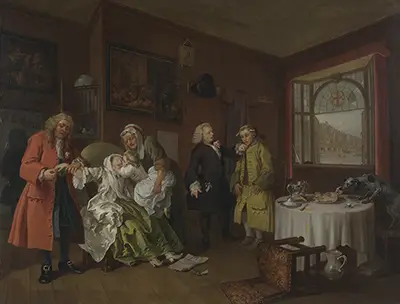 The Lady's Death William Hogarth